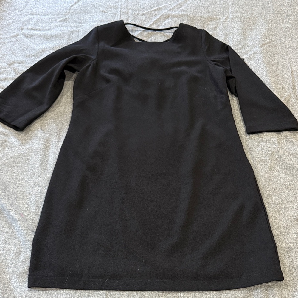 Jade Black Long Sleeve Dress